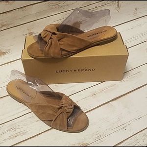 Lucky brand knotted sandals 🌸